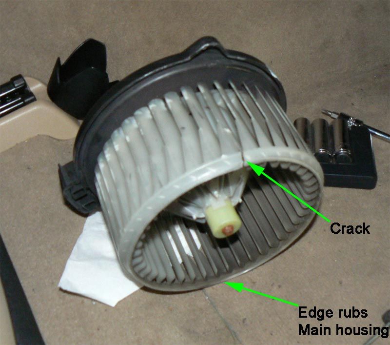 Heater blower motor fan is noisy Cadillac Owners Forum